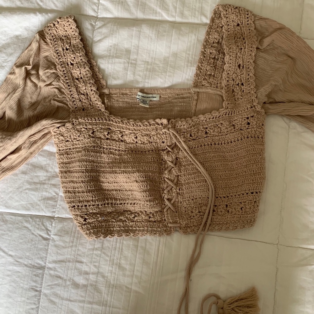 American eagle crop top